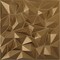 Ekena Millwork 19 5/8in. W x 19 5/8in. H Leto EnduraWall Decorative 3D Wall Panel Covers 2.67 Sq. Ft. WP20X20LTCGH - alternate 1